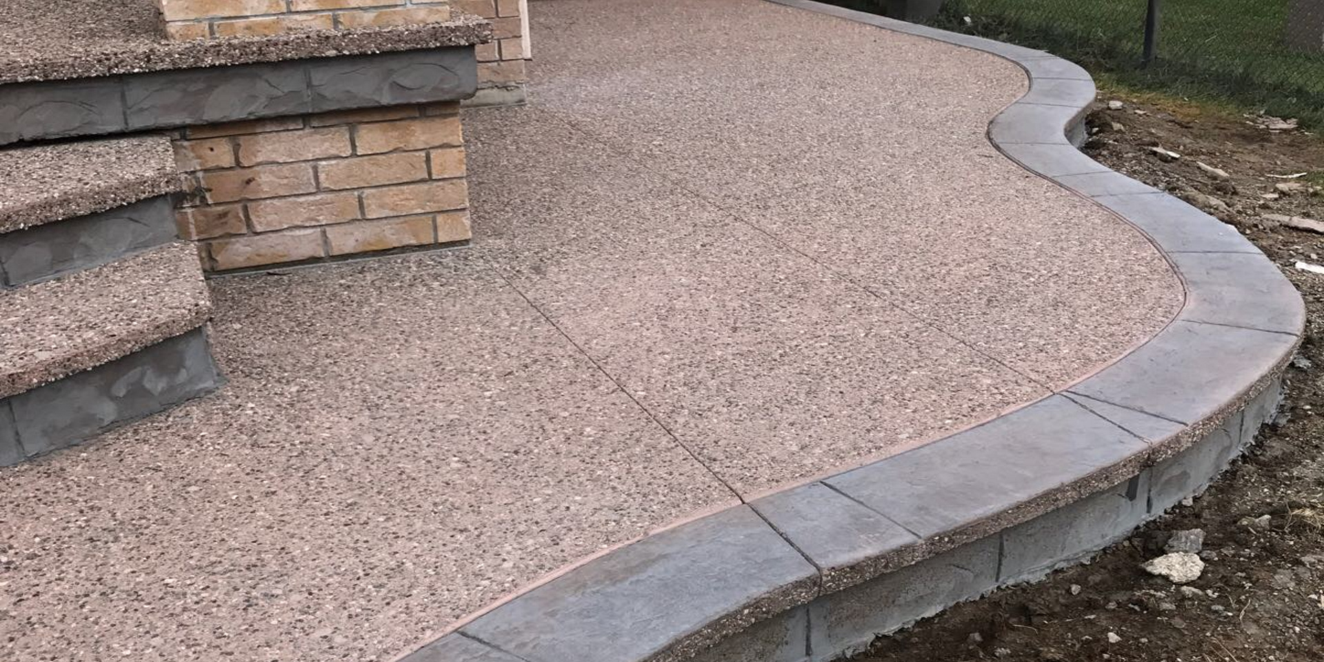 Exposed Aggregate, Broadway Concrete & Landscaping