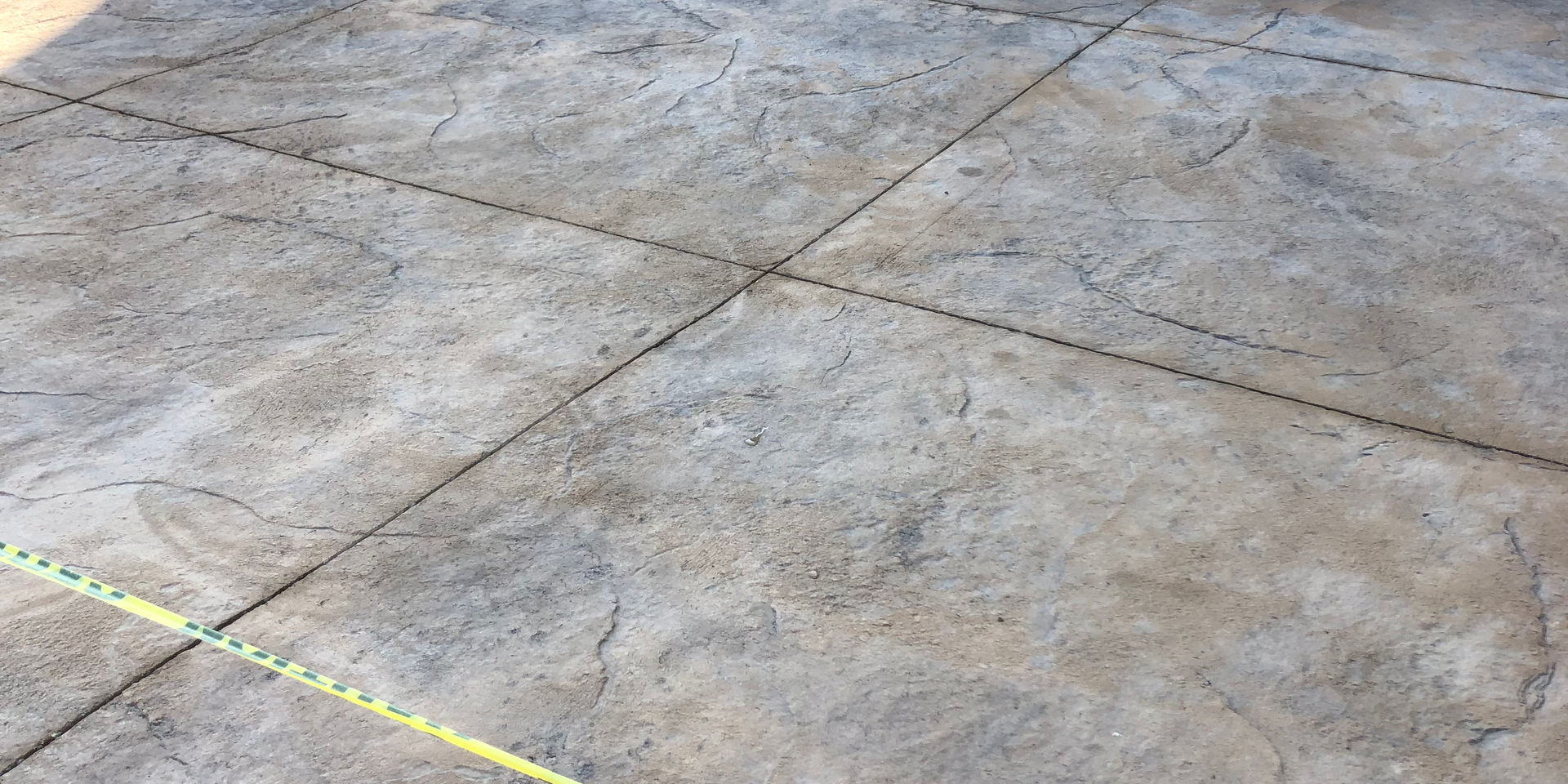 Stamped Concrete Driveway by Broadway Concrete & Landscaping in London Ontario