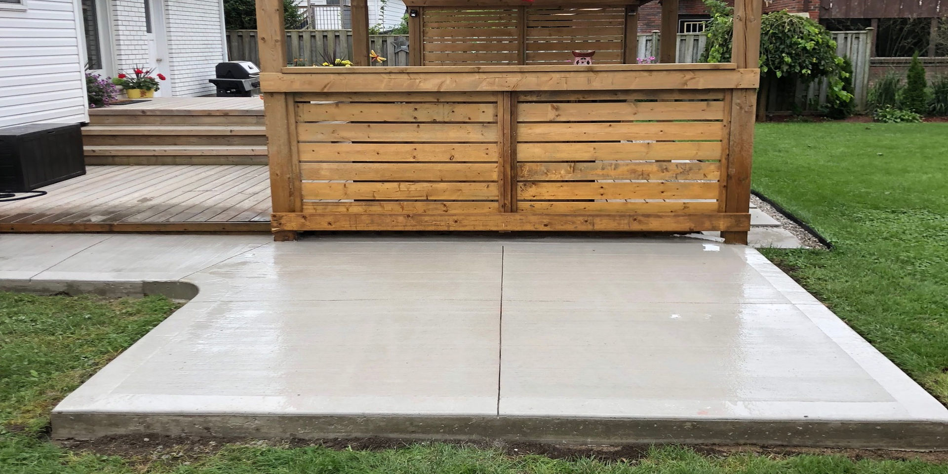 Stamped Concrete, Broadway Concrete & Landscaping