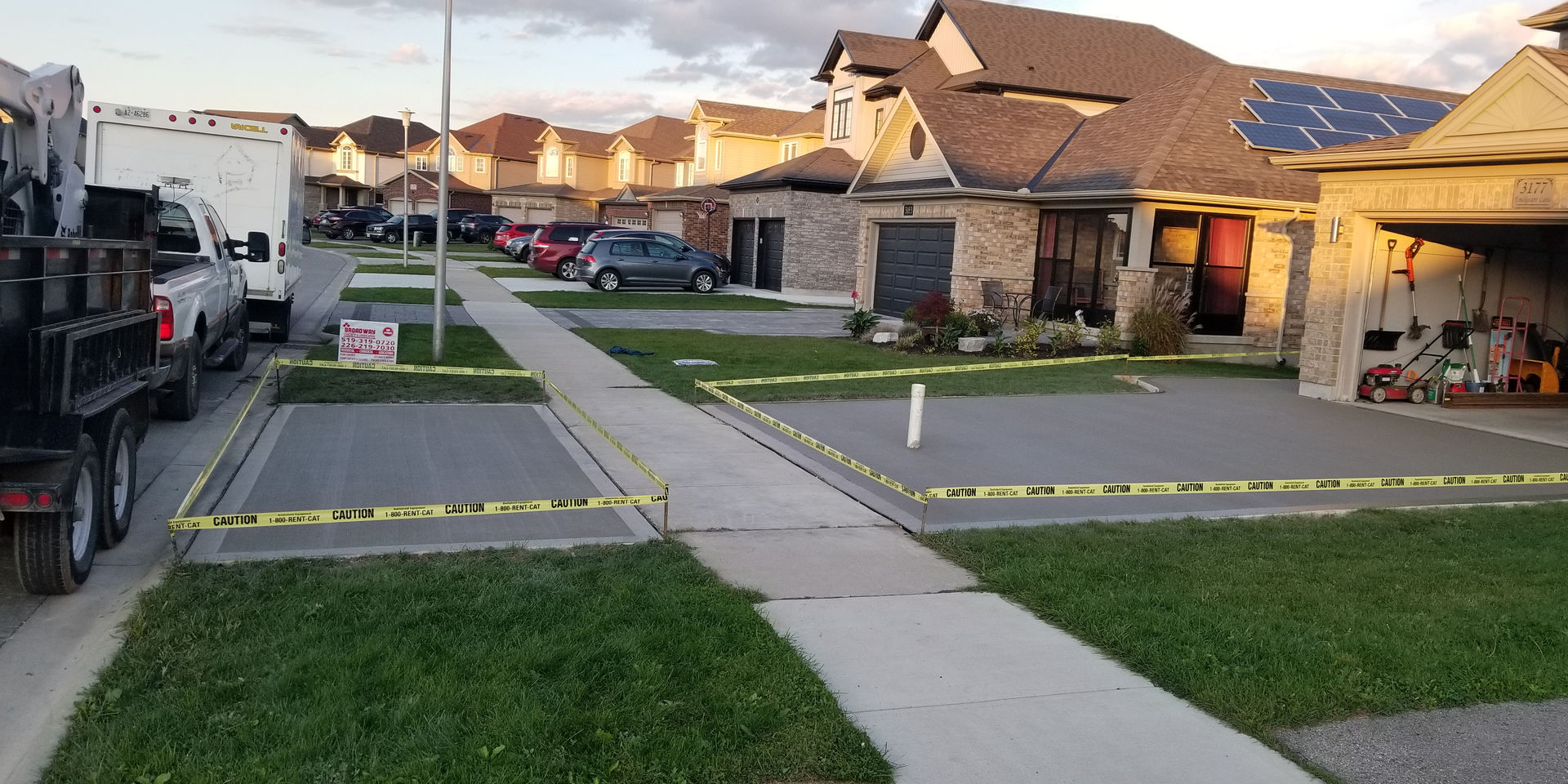 Concrete Driveways, Broadway Concrete & Landscaping